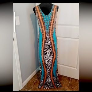 Venus M maxi dress  rhinestones for Mary